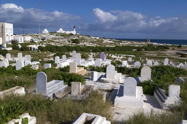 Mahdia, Tunisia kıyı kenti görüntülemek Telifsiz Stok Fotoğraflar