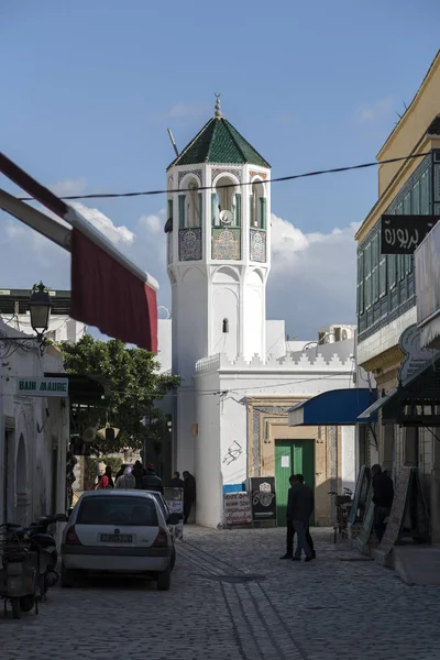 View from Mahdia city in Mahdia governorate, located by the Mediterranean coast of Tunisia. — Stock Photo, Image