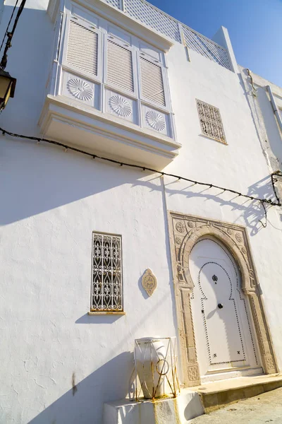 Vecchio portone tunisino tradizionale — Foto Stock