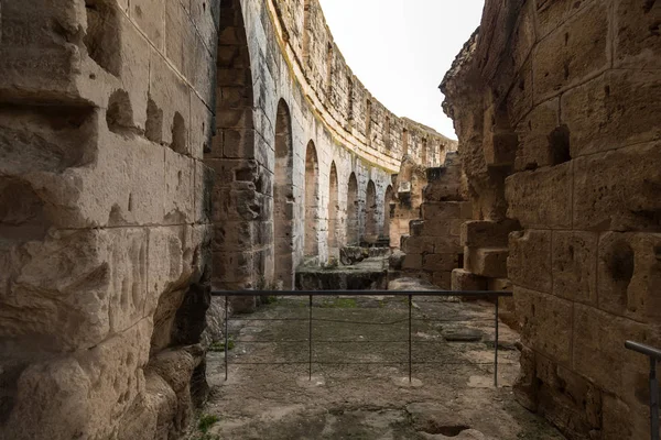 El Jem ancient amphitheater, Tunisia — Stock Photo, Image