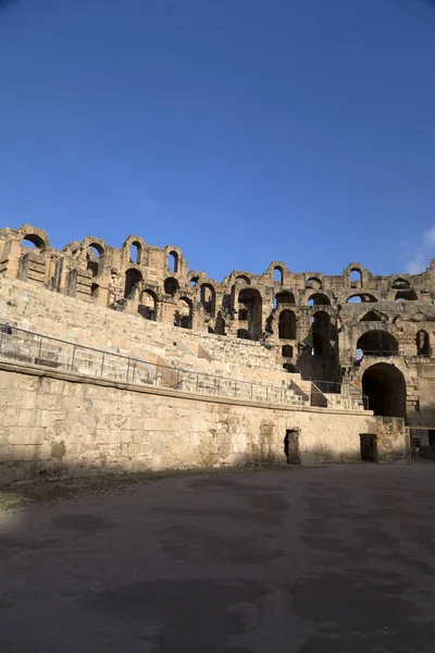Anfiteatro antiguo El Jem, Túnez — Foto de Stock