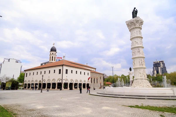 Kostel Crkva Sv. Bogorodica, a to ve Skopje, Makedonie — Stock fotografie