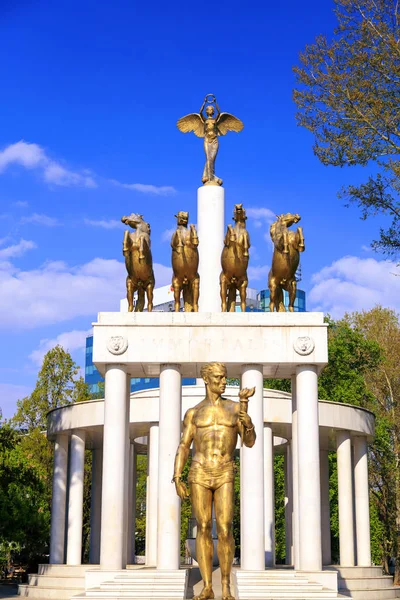 Herdenking van de gevallen helden van Macedonië, Skopje — Stockfoto