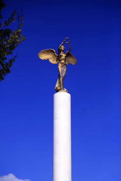 Pomník padlých hrdinů z Makedonie, Skopje — Stock fotografie