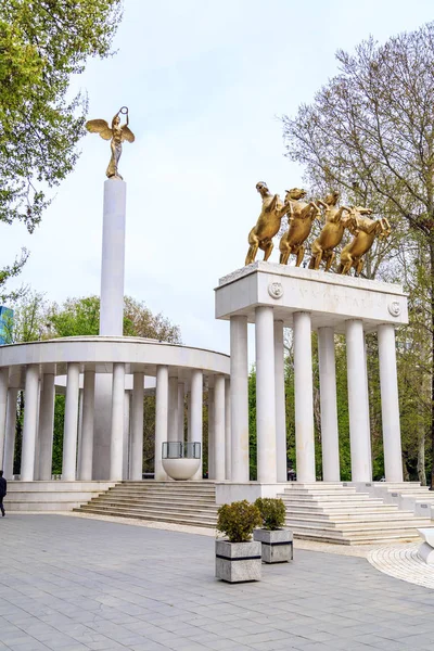 Memorial of the Fallen Heroes of Macedonia, Skopje — Stock Photo, Image
