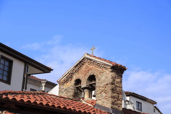 Γενική αρχιτεκτονική της πόλης της Οχρίδας στην πΓΔΜ — Φωτογραφία Αρχείου