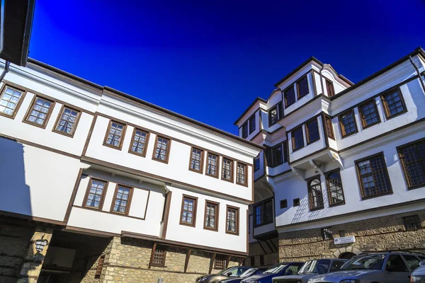 Allgemeine Architektur der ohrid-stadt in fyr makedonien — Stockfoto