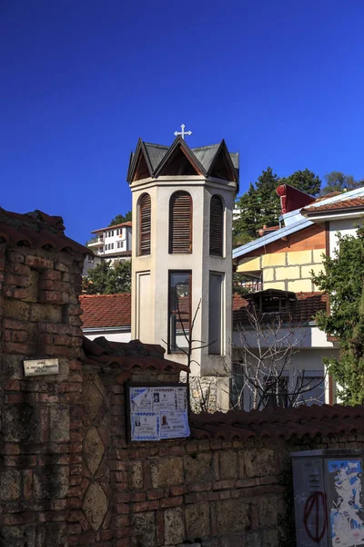 Dettaglio dalla chiesa di San Nikola Gerakomija ad Ohrid — Foto Stock