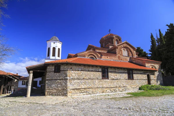 Kościół Najświętszej Maryi Perybleptos i St. Demetriusz Salonica os w Oh — Zdjęcie stockowe