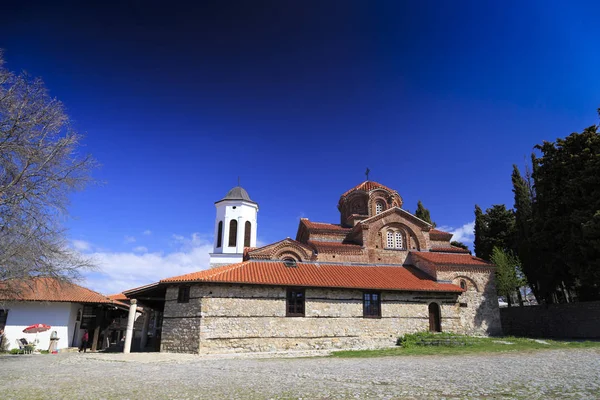 Kościół Najświętszej Maryi Perybleptos i St. Demetriusz Salonica os w Oh — Zdjęcie stockowe