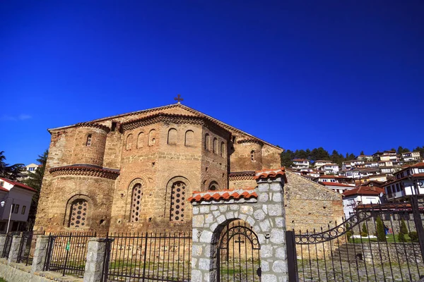 Byzantium church of St. Sofia in Ohrid — Stock Photo, Image