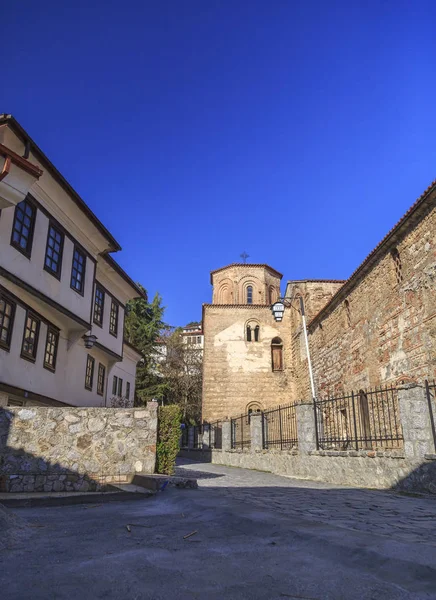 Byzantium church of St. Sofia in Ohrid — Stock Photo, Image