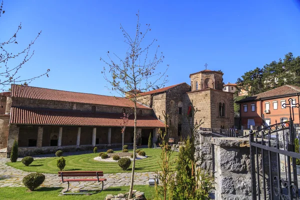 Byzantium church of St. Sofia in Ohrid — Stock Photo, Image