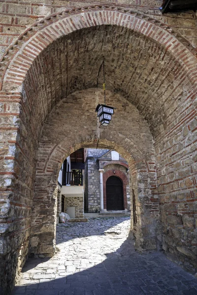 Entrance of Church Holy Mary Perybleptos and St. Demetrius os Sa — Stock Photo, Image