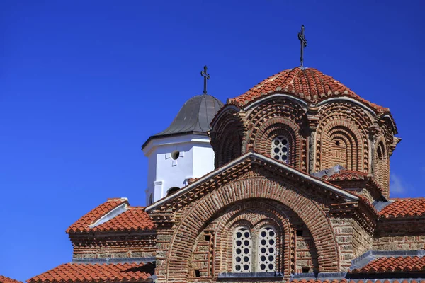 교회에서 거룩한 메리 Perybleptos와 성 데메트리오스 os Salonica 오 — 스톡 사진