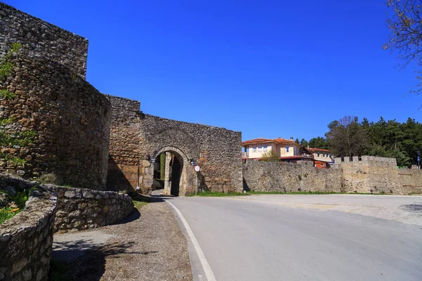 The historical fortress of Tsar Samuel — Stock Photo, Image