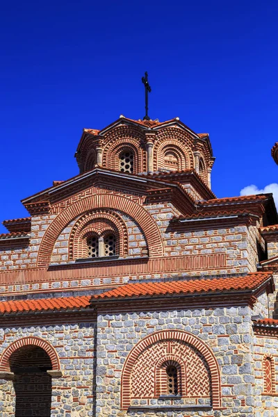 Ohrid, 마케도니아에서 세인트 라이오스의 외부 보기. — 스톡 사진