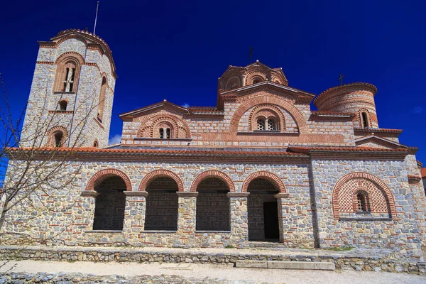 Ohrid, 마케도니아에서 세인트 라이오스의 외부 보기. — 스톡 사진