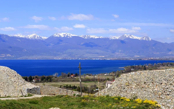 Историческая крепость царя Самуила — стоковое фото