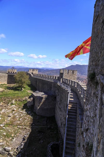 La fortaleza histórica del zar Samuel — Foto de Stock