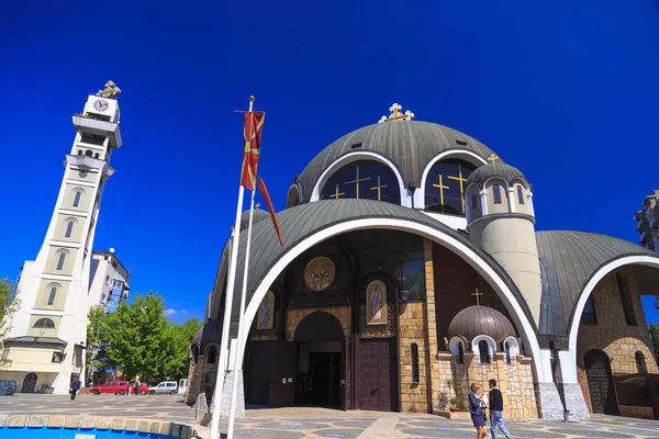 Eglise Saint Clément d'Ohrid ou Kliment Ohridski à Skopje — Photo