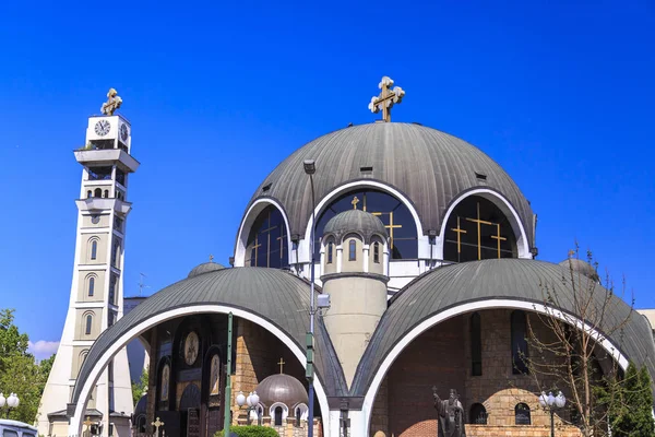 St. Clement Ohri veya Kliment Ohridski kilise Üsküp ' — Stok fotoğraf