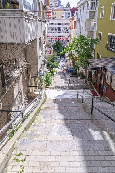 Elmadag distrito de Sisli, Istambul — Fotografia de Stock