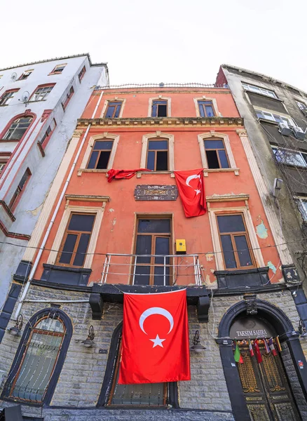 Estambul Turquía Mayo 2017 Arquitectura Genérica Cihangir Beyoglu Estambul Edificio —  Fotos de Stock