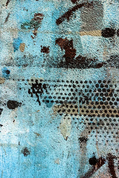 Grunge painted and peeled wall texture — Stock Photo, Image