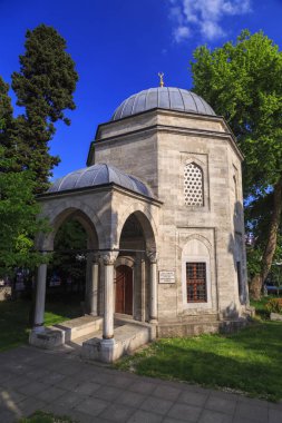 The tomb of Barbaros Hayreddin Pasha, Istanbul clipart