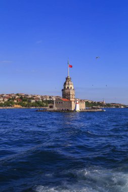 The Maiden's Tower, Istanbul clipart