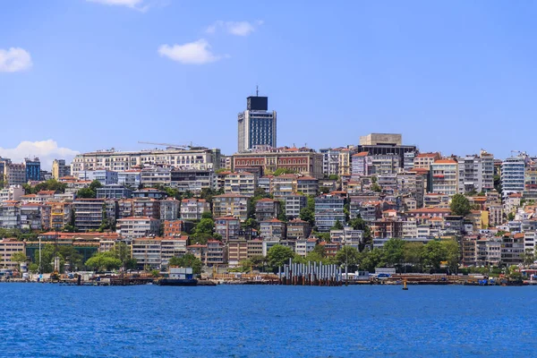 Kabatas coastline view, Istanbul — Stock Photo, Image
