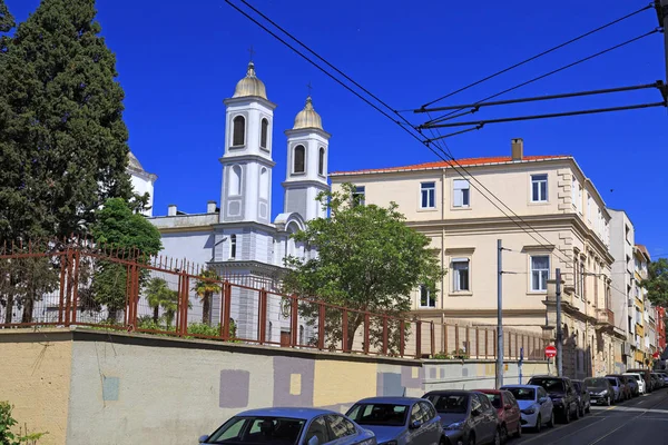 Straatmening en generieke architectuur van Kadikoy, Istanbul — Stockfoto