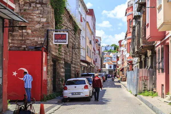 Balat district, Istanbul, Turecko — Stock fotografie