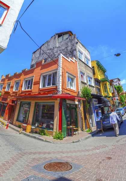 Balat district, Istanbul, Turkije — Stockfoto