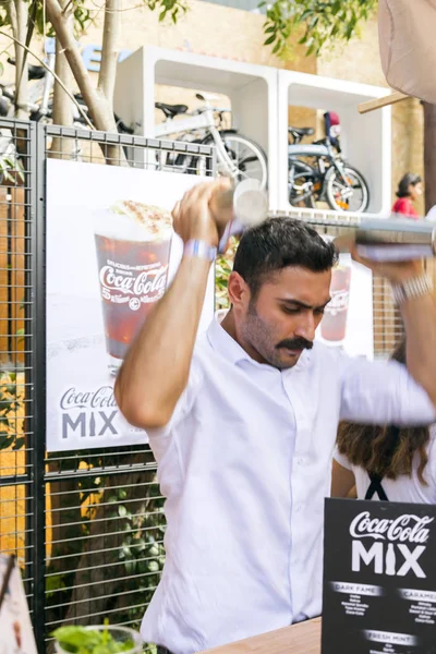 Istanbul Turecko Září 2017 Istanbul Coffee Festival Koná Kucukciftlik Parku — Stock fotografie