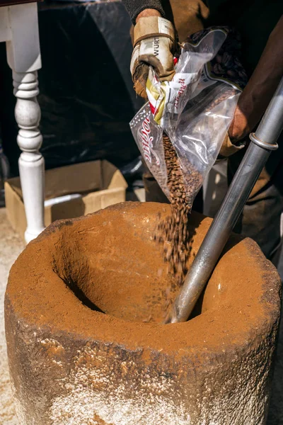 Istanbul Turecko Září 2017 Istanbul Coffee Festival Koná Kucukciftlik Parku — Stock fotografie