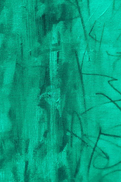 Geschilderd Canvas Fragment Abstract Art Painting Detail Textuur Achtergrond Met — Stockfoto