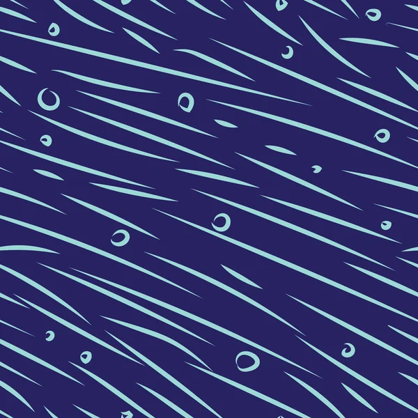 Cercles et lignes négligés aléatoires motif sans couture — Image vectorielle