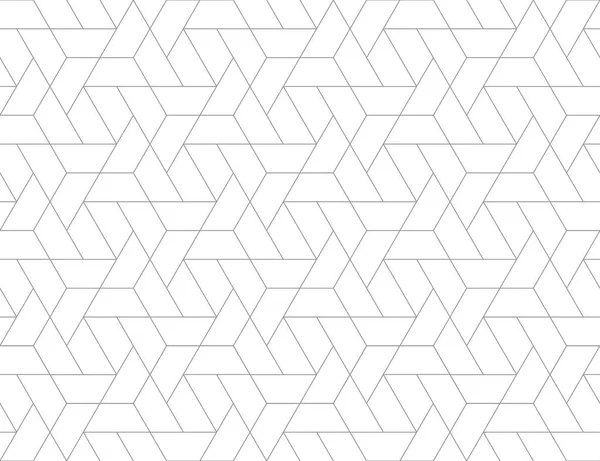 Geometric grid seamless pattern — Stock Vector