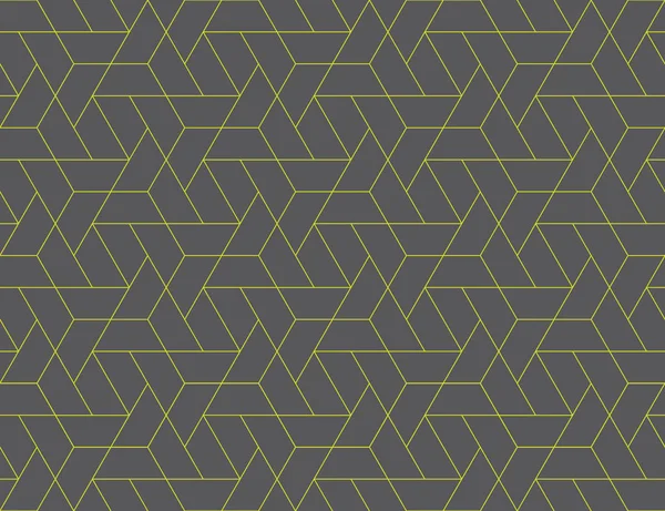Geometrisches Raster nahtloses Muster — Stockvektor