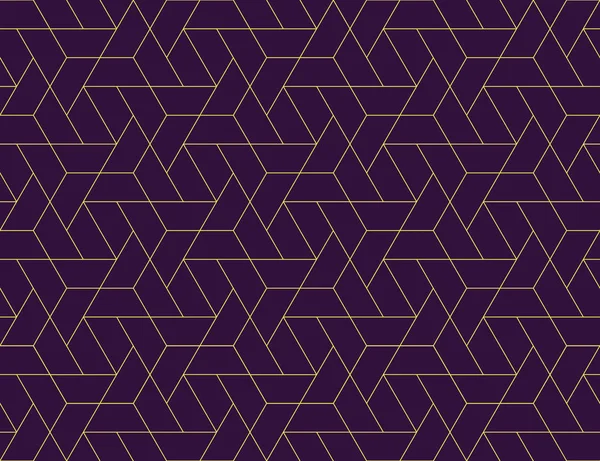 기하학적 그리드 완벽 한 패턴 — 스톡 벡터