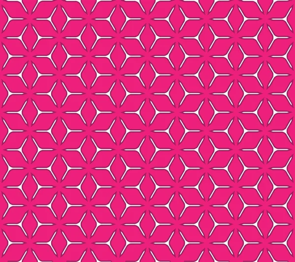 Modèle sans couture de grille cubique géométrique — Image vectorielle