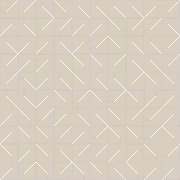 Carreaux géométriques abstraits de style moderniste motif sans couture — Image vectorielle