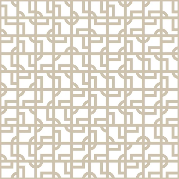 Абстрактний безшовний візерунок з плиткою геометричних форм — стоковий вектор