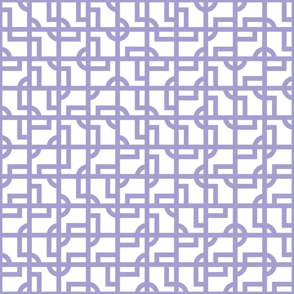 Abstrakta sömlösa mönsterdesign med kaklade geometriska former — Stock vektor