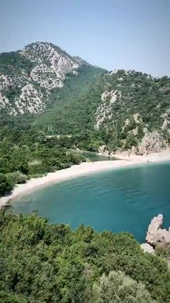 Nézd Olympos Földközi Tenger Törökország Antalya Province — Stock videók