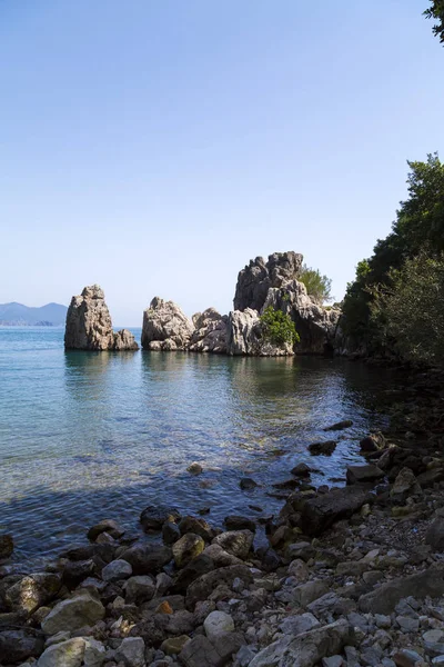 View Olympos Mediterranean Coast Turkey Antalya Province — Stock Photo, Image