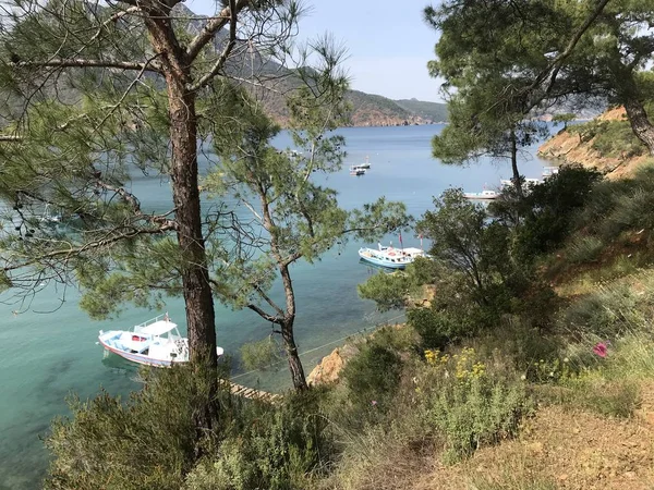 Adrasan Küste Und Seine Umgebung Mittelmeerküste Von Antalya Türkei — Stockfoto