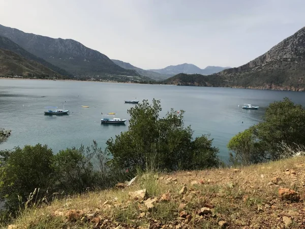 Costa Adrasana Suo Ambiente Costa Mediterranea Antalya Turchia — Foto Stock